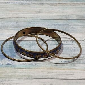 Three brass Bracelet.